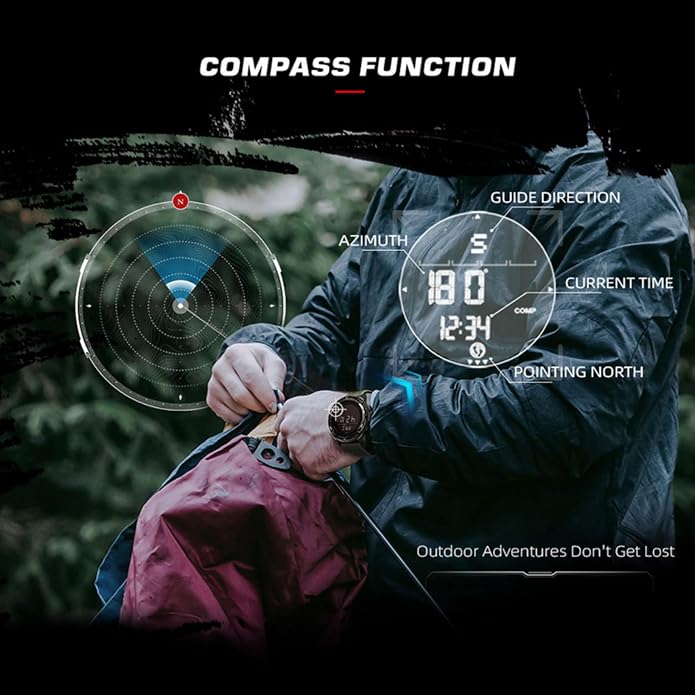 CakCity Tactical Watches for Men Military Sport Watches - Image 5