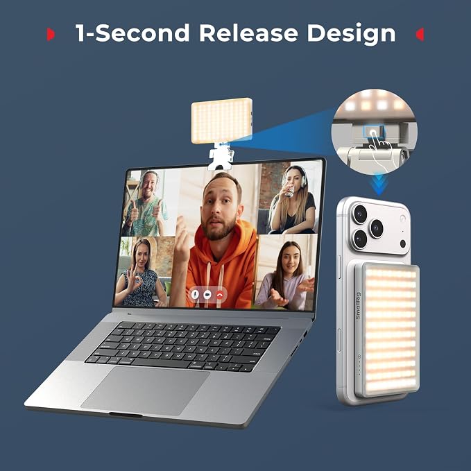 SmallRig M3 Magnetic Selfie Phone Light - Image 5