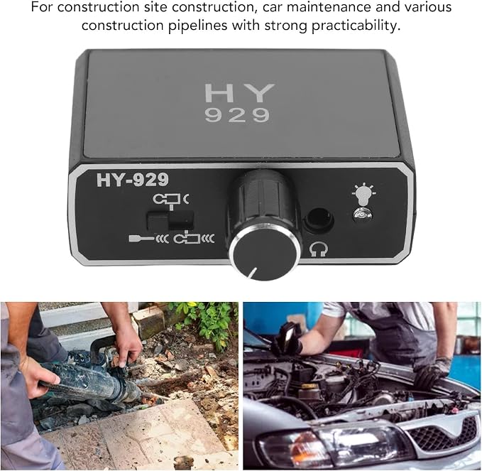 20000X Underground Water Leak Detector, -70D db Double Probe Water Leak - Image 4