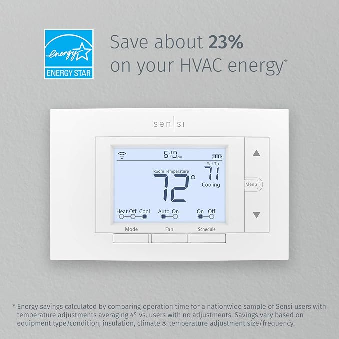 Emerson Sensi Wi-Fi Smart Thermostat - Image 2