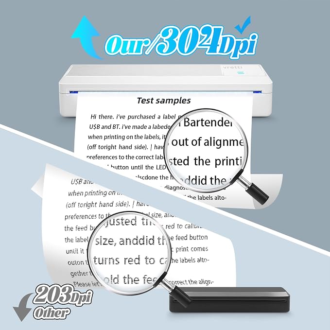 vretti P83 Portable Printers Wireless - Image 6