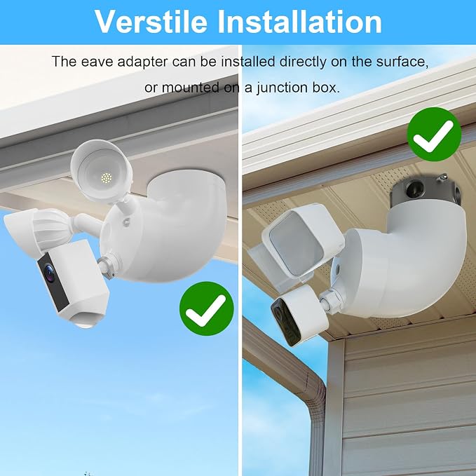 Eave Mount for Ring Floodlight Cam Wired Plus/Pro, Ring Smart Lighting - Image 5