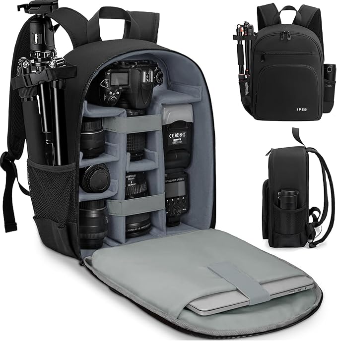 Camera Backpack for Photographers, DSLR Camera Bag by Unknown