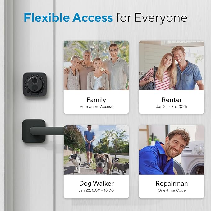 ULTRALOQ Bolt SE Smart Lock, Built-in Wi-Fi, Matter Over Thread, Works - Image 6