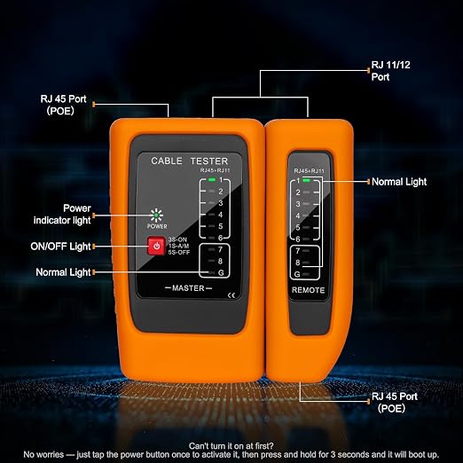 Brileine Network Cable Tester and Ethernet Tester - Image 2