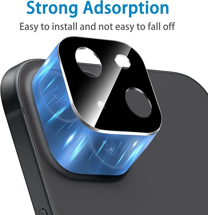 Dengduoduo 3 Pack Tempered Glass Camera Lens Protector - Image 4