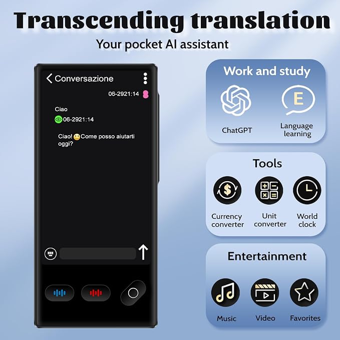 2026 Upgrade Language Translator Device, Instant Translator - Image 6