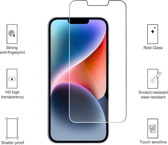 Ailun 3 Pack Screen Protector Compatible - Image 2