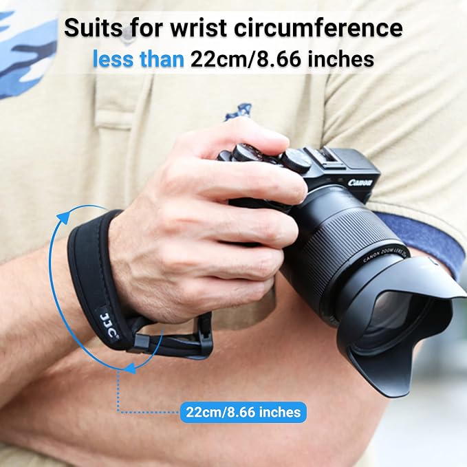 JJC Soft Camera Hand Strap Wrist Strap - Image 4