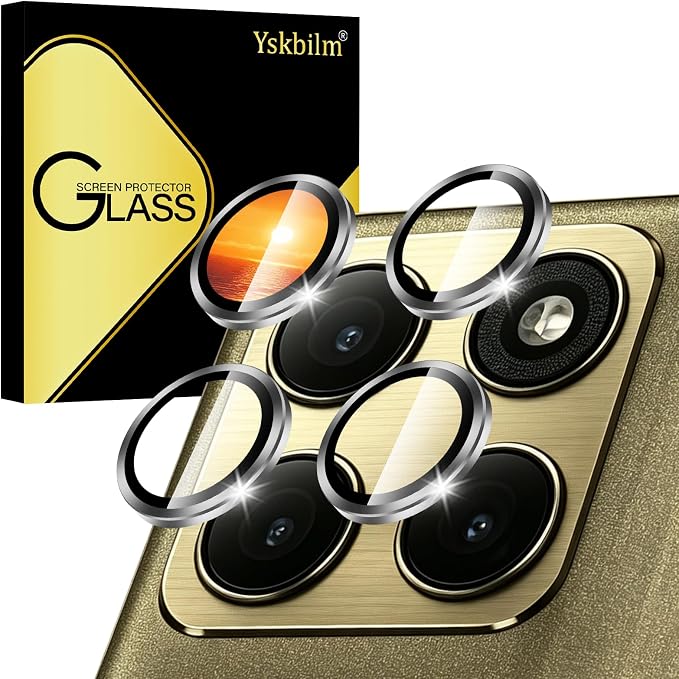 Compatible with Motorola Moto Edge 2026 Camera Lens Protector, Individual Metal by Unknown