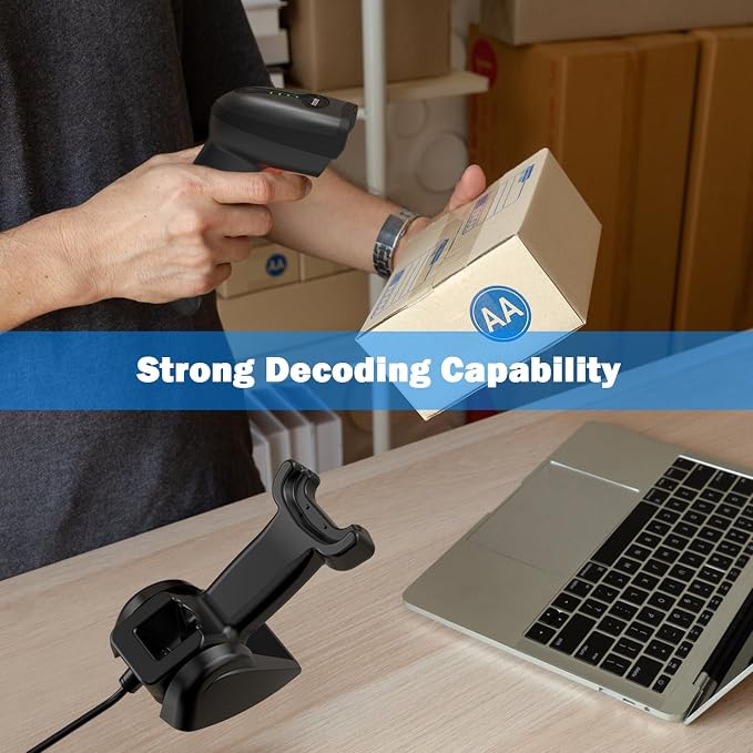 Symcode QR Industrial Bluetooth Barcode Scanner - Image 7