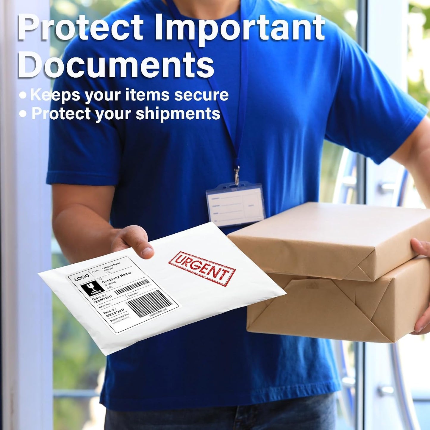 9 x 12 Envelopes, Tyvek Envelopes 9x12, Catalog Envelopes 9x12, Self Sealing Closure, Tyvek Material, 14 lb., Puncture, Tear & Moisture Resistant (500 Pack)