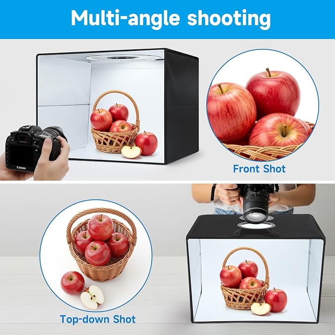 Photo Studio Box, 50cmx40cmx40cm Folding Lightbox - Image 7