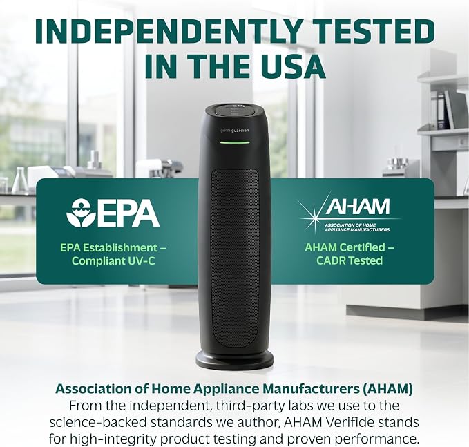 GermGuardian HEPA Large Room Air Purifier - Image 6