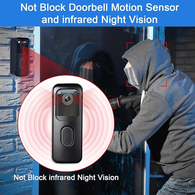 Adhesive Door Mount for All-new Blink Video Doorbell Camera Only, Not Block - Image 5