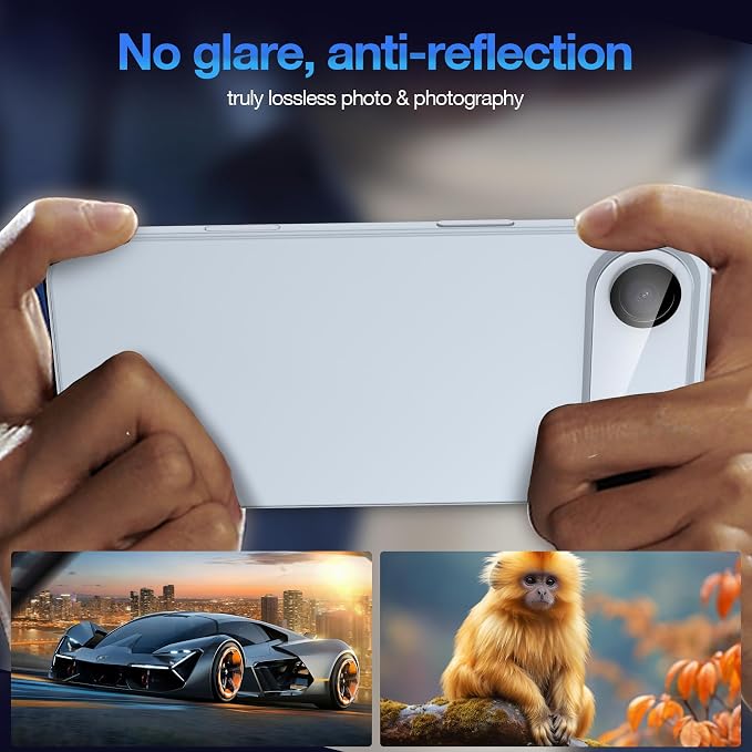 WHPXJY 2025 New Upgrade for 3 pack iPhone Air Camera Lens Protector-Tempered - Image 4