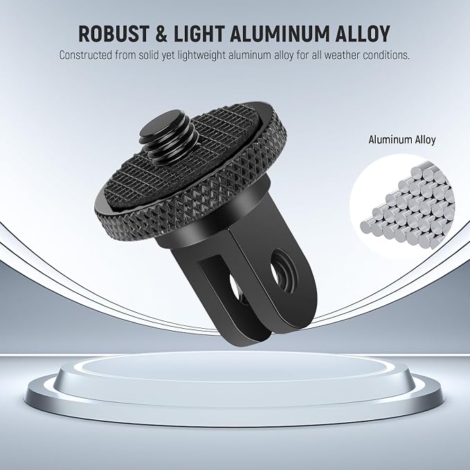 NEEWER Action Camera Tripod Mount Adapter - Image 5