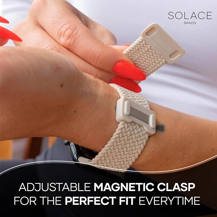 Solace Bands Imperium Adapt Wide Adjustable Nylon Braided Watch Band - Image 9