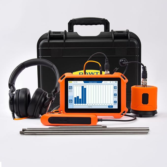 Underground Water Leak Detectors PQ125B Outdoor Wall Pipe Water Leakage by PQWT