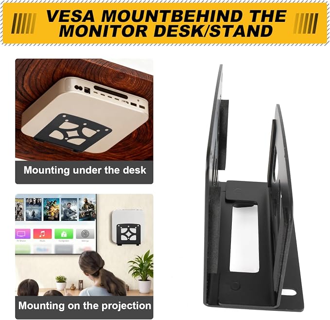 Adjustable Small Device Holder, Wall Mount or VESA Mount Streaming Media Player - Image 7