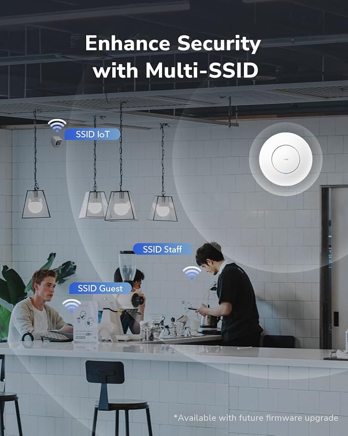 Cudy BE11000 Tri-Band Wi-Fi 7 Wireless Access Point, WiFi AP, 1 x 10GB SFP+ Port - Image 6