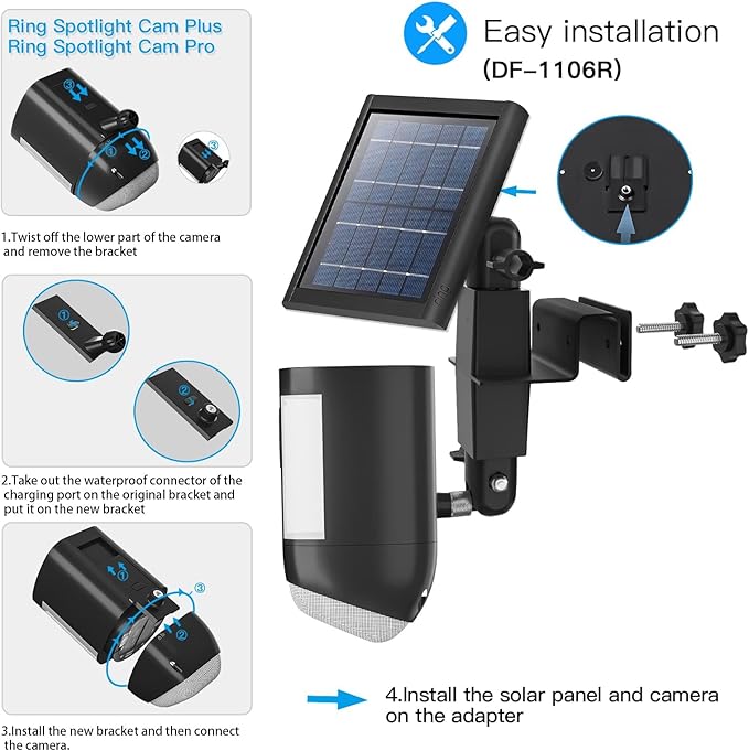 HOLACA 2-in-1 Weatherproof Gutter Mount - Image 5