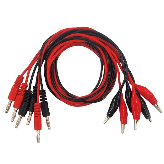 MCIGICM TL-16 Banana to Large Alligator Test Lead Set by MCIGICM