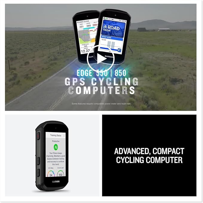 Garmin Edge 550 Compact GPS Cycling Computer Bundle - Image 9