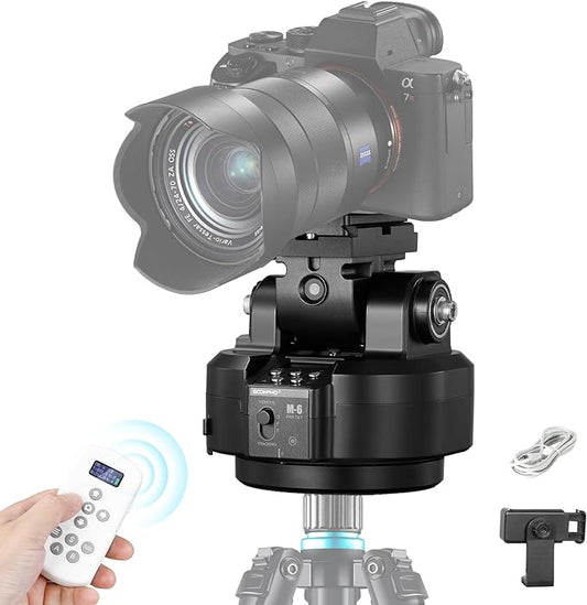 Soonpho M6 Auto Face Tracking Motorized Rotating Panoramic Tripod Head by soonpho