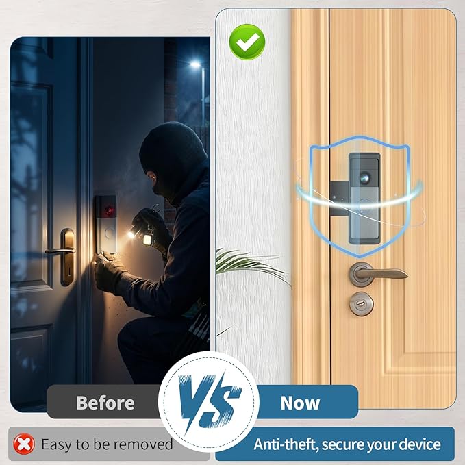 Anti-Theft Ring Doorbell Mount Compatible - Image 5