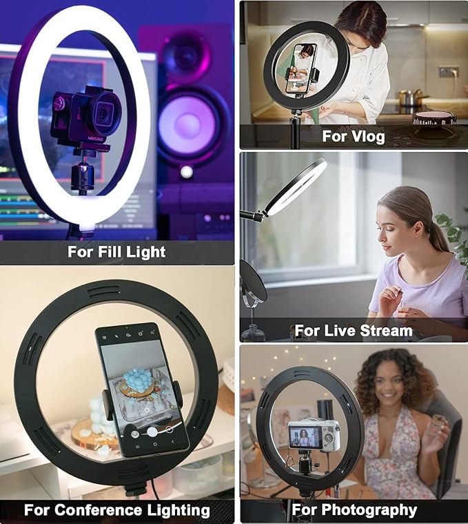 Ring Light Wall Mout Phone Holder - Image 4