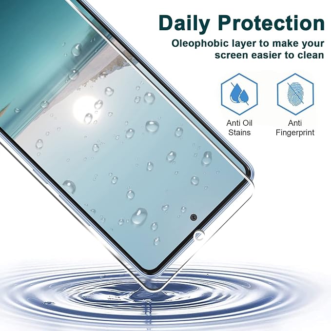 Galaxy A53 5G Screen Protector + Camera Lens Protector, HD Tempered Glass Film - Image 4
