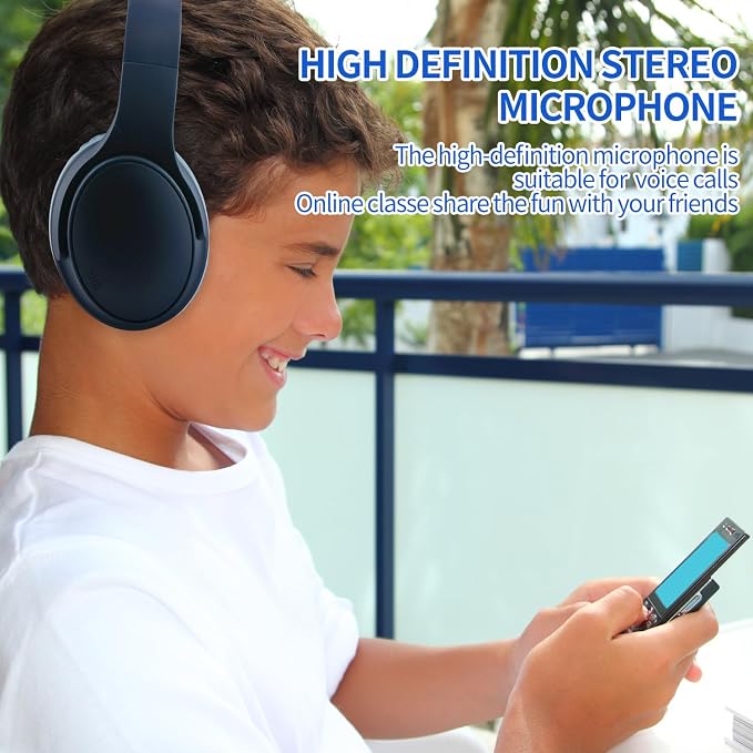Kids Wireless Headphones, Over Ear Isolation Headphone Foldable - Image 6
