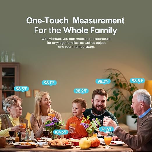No-Touch Forehead Thermometer for Adults and Kids, Fast Accurate Baby - Image 6