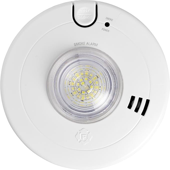 First Alert BRK 7020BSL Hardwired Hearing Impaired Smoke Detector by FirstAlert