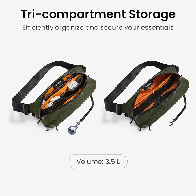 tomtoc 3.5L X-Pac Sling Bag - Image 4
