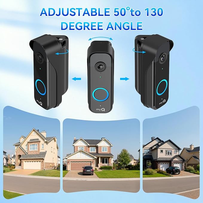 Power Adapter Kit for myQ Video Doorbell, 25FT/7.5M Weatherproof Charging Cable - Image 4