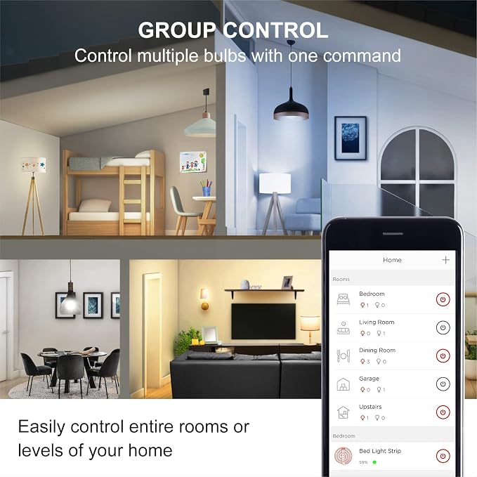 Sengled Zigbee Smart Bulbs, Tunable White 2700K~6500K, Hub Required, Dimmable - Image 8