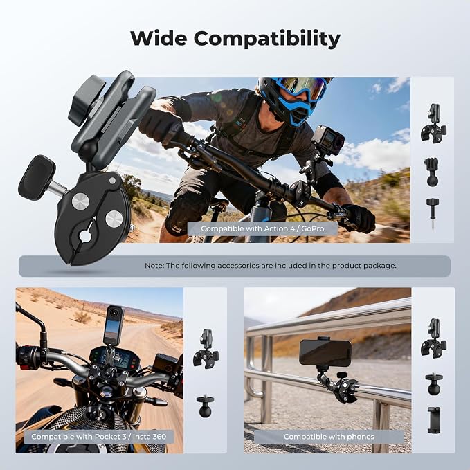 K&F CONCEPT Super Clamp Camera Mount - Image 2