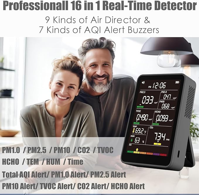 Professional Indoor Air Quality Monitor - Image 2