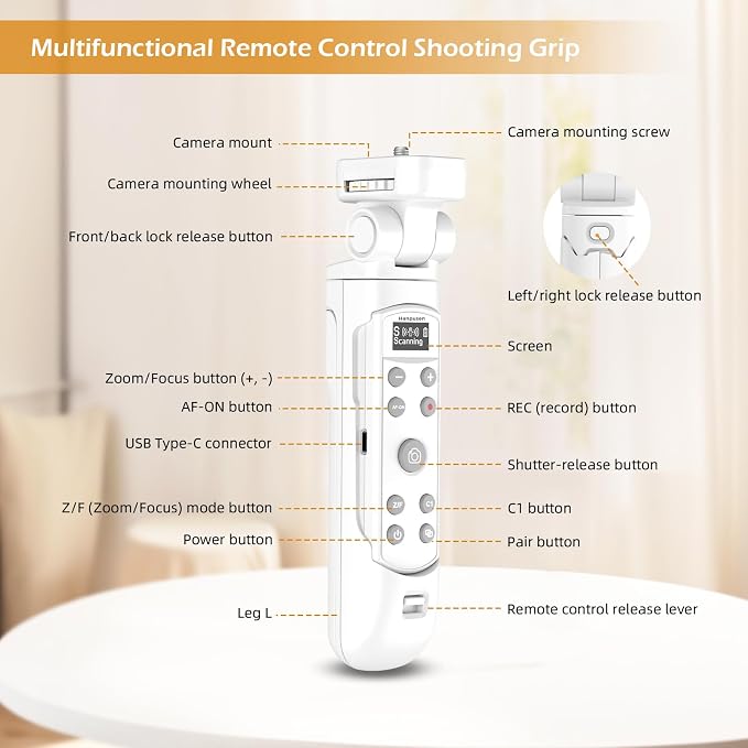 for Sony Tripod Wireless Shooting Grip - Image 8