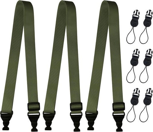 3 Pack Adjustable Shoulder Strap:Comfortable by Gowjaw