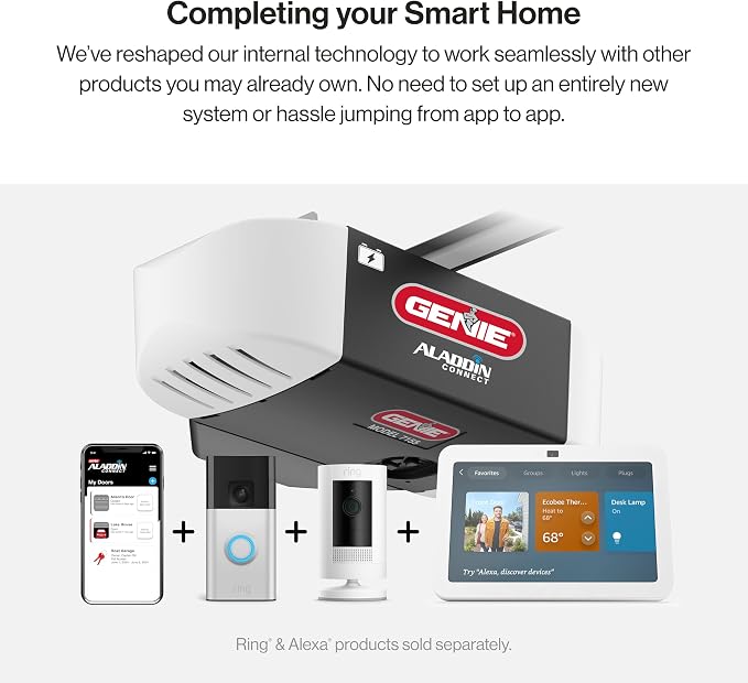 Genie 7155-TKV StealthDrive Connect Smart Garage Door Opener works - Image 2