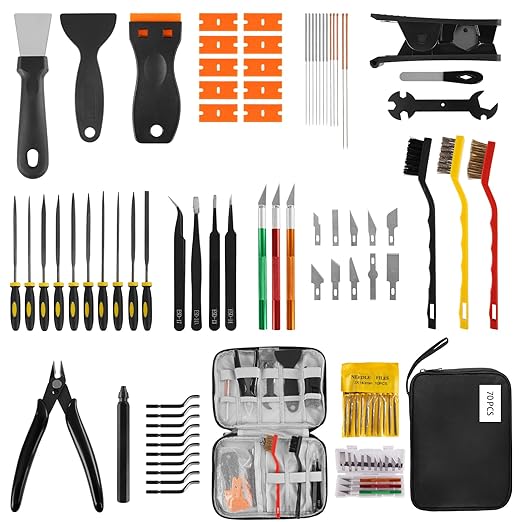 3D Printer Tool Kit, 70-piece Set of 3D Printer Accessories, Compatible by CEPNEO