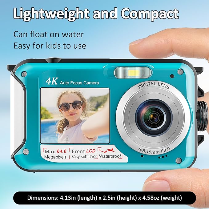4K Underwater Camera 16FT Waterproof Camera - Image 5