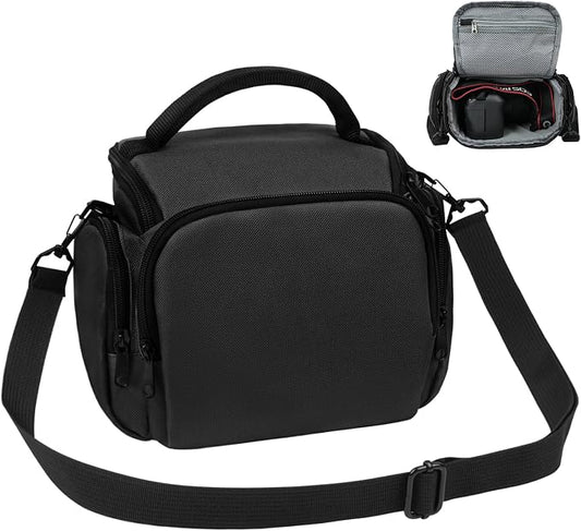 Ainiv DSLR Camera Bag, Waterproof Anti-Shock SLR Camera Case, Large Adjustable by Ainiv