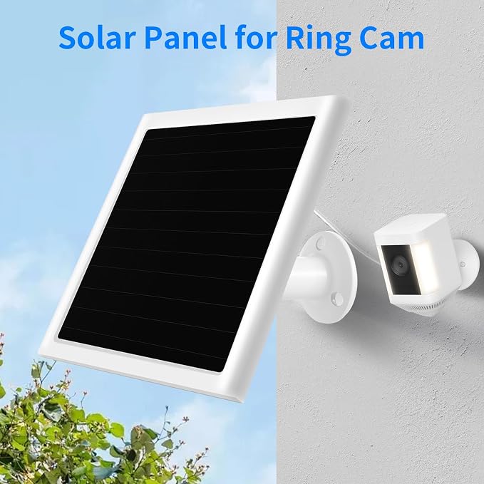 Ring Camera Solar Panel Charger, Compatible - Image 2