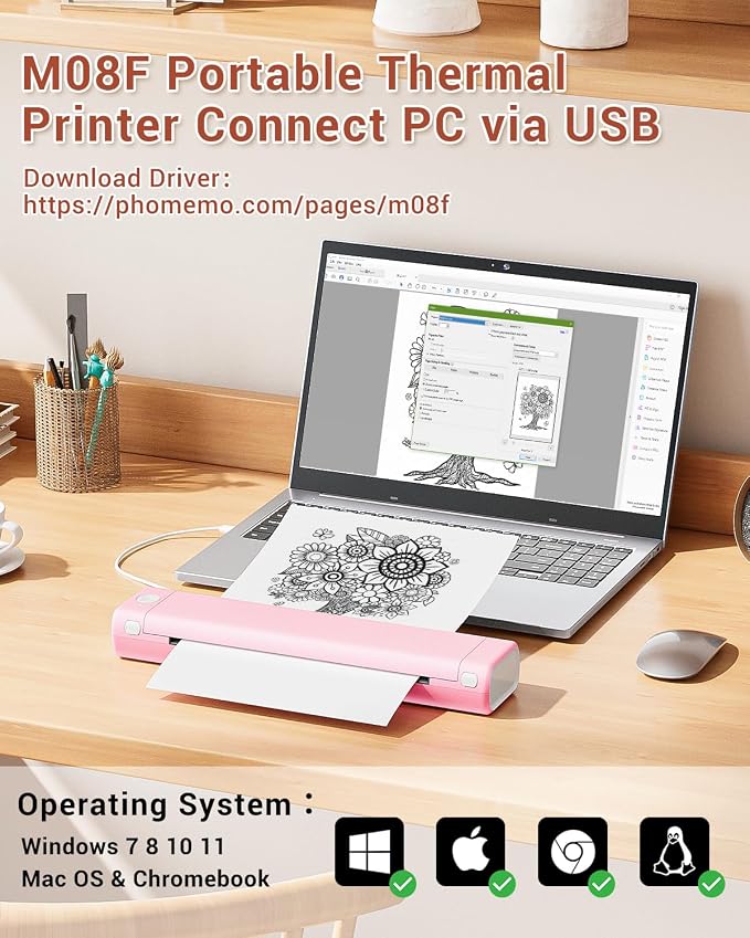 Phomemo Portable Printers Wireless - Image 3