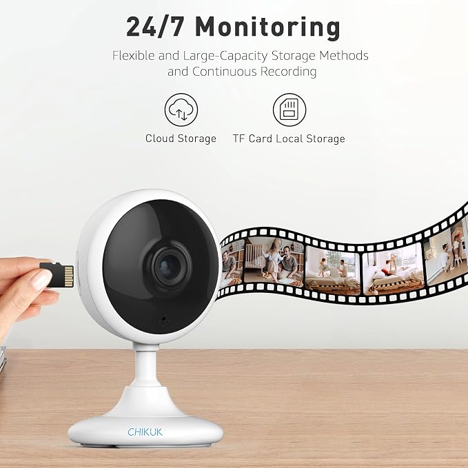 Small Security Cameras, Upgraded Indoor Camera - Image 6