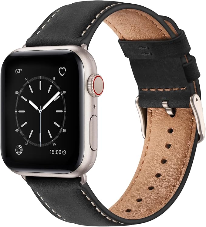 SUNFWR Leather Bands Compatible by SUNFWR